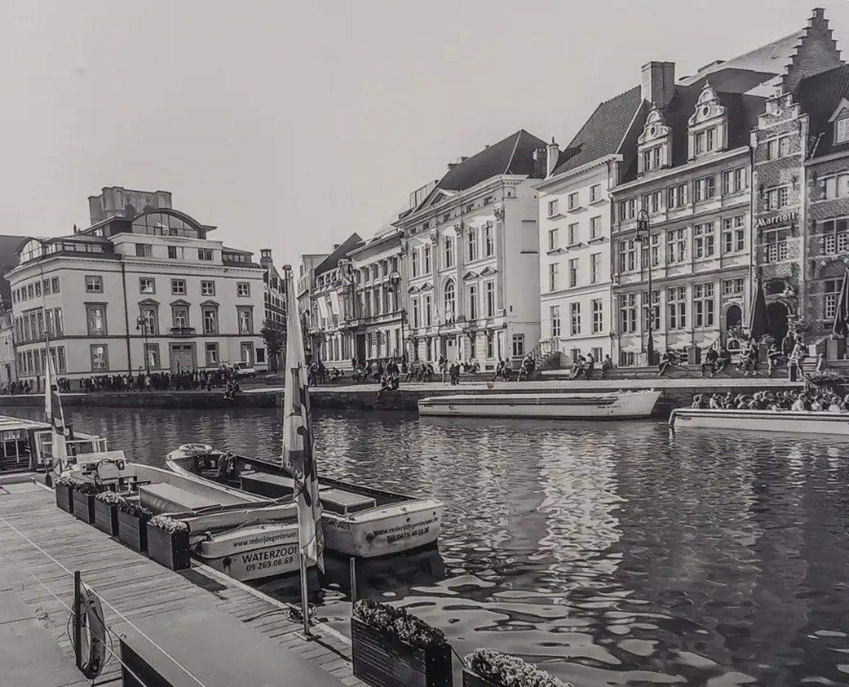 De Graslei in Gent - werkgebied van Huisleegmakers woningontruiming